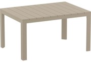 ATLANTIC 140 záhradný rozťahovací stôl taupe