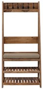 Vešiak Rami s 6 háčikmi 80x175x40 indický masív palisander Only stain