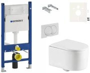 Závesný WC set Geberit do ľahkých stien / predstenová SAT SIKOGESTOR72D01