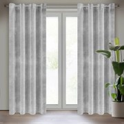 ZATEMŇOVACÍ ZÁVES NA KRÚŽKOCH RIA 140X250 CM SIVÁ