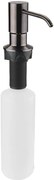 Sapho Sapho, zápustný dávkovač mydla, okrúhly, grafitová, SP023GM