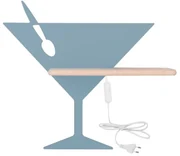 Modré LED nástenné svietidlo Piccolo – Candellux Lighting