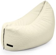 Krémový detský sedací vak z textílie buklé Clip Clap 90 – SLOWDOWN