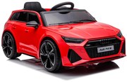 Elektrické autíčko Audi RS 6 červené