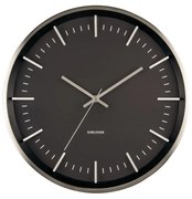 Karlsson 5911SI dizajnové nástenné hodiny 35 cm