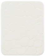 BO-MA, Protišmyková kúpeľňová predložka 3D 0133 White, 50x80, biela, kúpeľňa