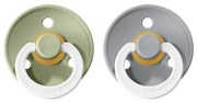 BIBS Colour cumlíky z prírodného kaučuku veľkosť 1: Sage Nočný - Cloud Nočný