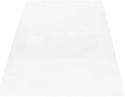 Koberec Pouffy biely