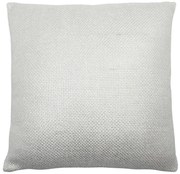 Krémový vankúš so striebornou patinou Gypsy - 45 * 10 * 45cm