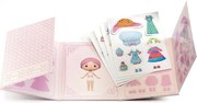 Djeco Znovuodlepiteľné samolepky: Tinyly Miss Lilypink