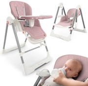 Detská stolička 3v1 Nukido Elite - ružová