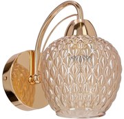 Nástenná lampa TOBIAS 1xE27/40W/230V rose gold