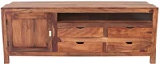 furniture-nabytek.cz - Tv stolík masív z dreva palisander 180x70x45
