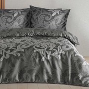 SATÉNOVÉ OBLIEČKY KAREN EXCLUSIVE 200X220 CM, 2KS 70X80 CM VZOROVANÉ