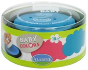 Stampobaby - tyrkysový a ružový vankúšik