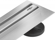 Mexen Flat 360° Slim rotačný lineárny odtok 100 cm, inox - 1041100