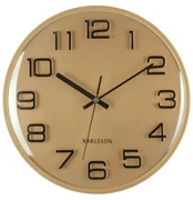 Karlsson 6022GD dizajnové nástenné hodiny zlatá, pr. 30 cm