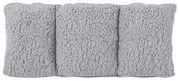 4home Vankúš pod chrbát baránok sivá, 60 x 30 cm
