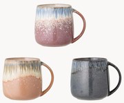 Ručne vyrobené hrnčeky Cloe, 3 ks