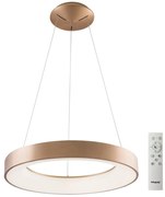 Azzardo AZ5009 - LED Stmievateľný luster na lanku SANTANA LED/50W/230V zlatá + DO