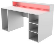 LED Písací stôl Myst (biela). Vlastná spoľahlivá doprava až k Vám domov. 1092049