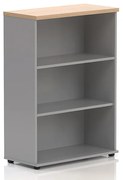 Stredná skriňa Visio LUX 80 x 38,5 x 113 cm, dub