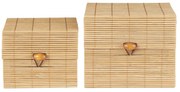 Ib Laursen Úložný bambusový box – set 2 ks