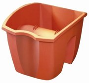 Truh.CROWN 24x28cm/DCRO240/na zábradlí/terakota, 7 l