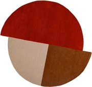 XXXLutz VLNENÝ KOBEREC, 200/200 cm hrdzavá Flair Rugs - Online Only bytové doplnky - 003165036802