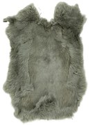 Olivovo zelená králičie kože Rabbi - 30 * 2 * 40cm