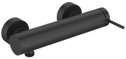 Invena Kalitea, nástenná sprchová batéria 150mm, čierna matná, INV-BN-72-004-V