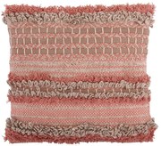 Oranžový vankúš s výplňou Valentina - 45*45 cm