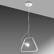 Luster A0023-320 Ikaria 42 1x60 W E27 LED+12 W LED chróm 4000K