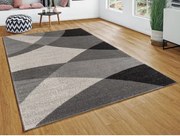 Koberec Thales 80x140 cm, šedá abstrakcia%