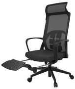 Ergonomická kancelárska stolička Liftor Orca, čierna