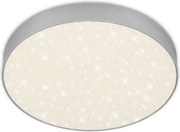 Briloner 7074-414 -LED Stropné svietidlo STAR SKY LED/21W/230V pr. 28 cm strieborná