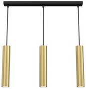Luster na lanku RAITO 3xGU10/8W/230V mosadz