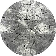 BE Koberec Miami 129 GREY Koło – sivý okrúhly Rozmer: 100 cm
