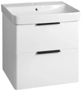 Aqualine Aqualine, DENEB umývadlová skrinka 56,5x55x43,5cm, biela matná, DN260