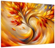 Obraz - Jesenný strom (70x50 cm)