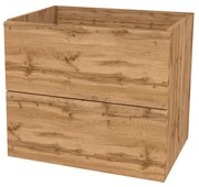 Mereo Ponte, kúpeľňová skrinka 61 cm, Multidecor, Dub Wotan, MER-CN290SDWOT