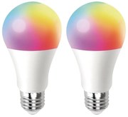 SADA 2x LED Stmievat. žiarovka MESH Smart A60 E27/12W/230V 2700-6500K - Aigostar