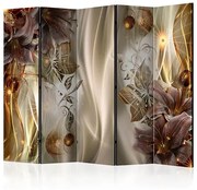 Paraván - Amber Land II [Room Dividers] Veľkosť: 225x172, Verzia: Obojstranný