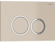 Mexen Tex 01, splachovacie tlačidlo, béžová, 6101-07