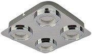 Italux ITALUX MB14187-04A CH - LED Stropné svietidlo AURORE 4xLED/5W/230V IT0127