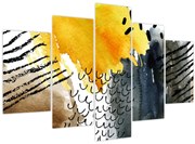 Obraz - Abstraktný akvarel (150x105 cm)