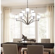 Feiss FE-PROSPECT-PARK9 - Luster na reťazi PROSPECT PARK 9xE27/60W/230V