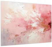 Obraz - Ružový abstrakt (70x50 cm)