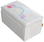Biela detská lavica Peppa Pig – Roba