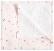 Mušelínová plienka 110x110 cm - Luma Sunset shapes